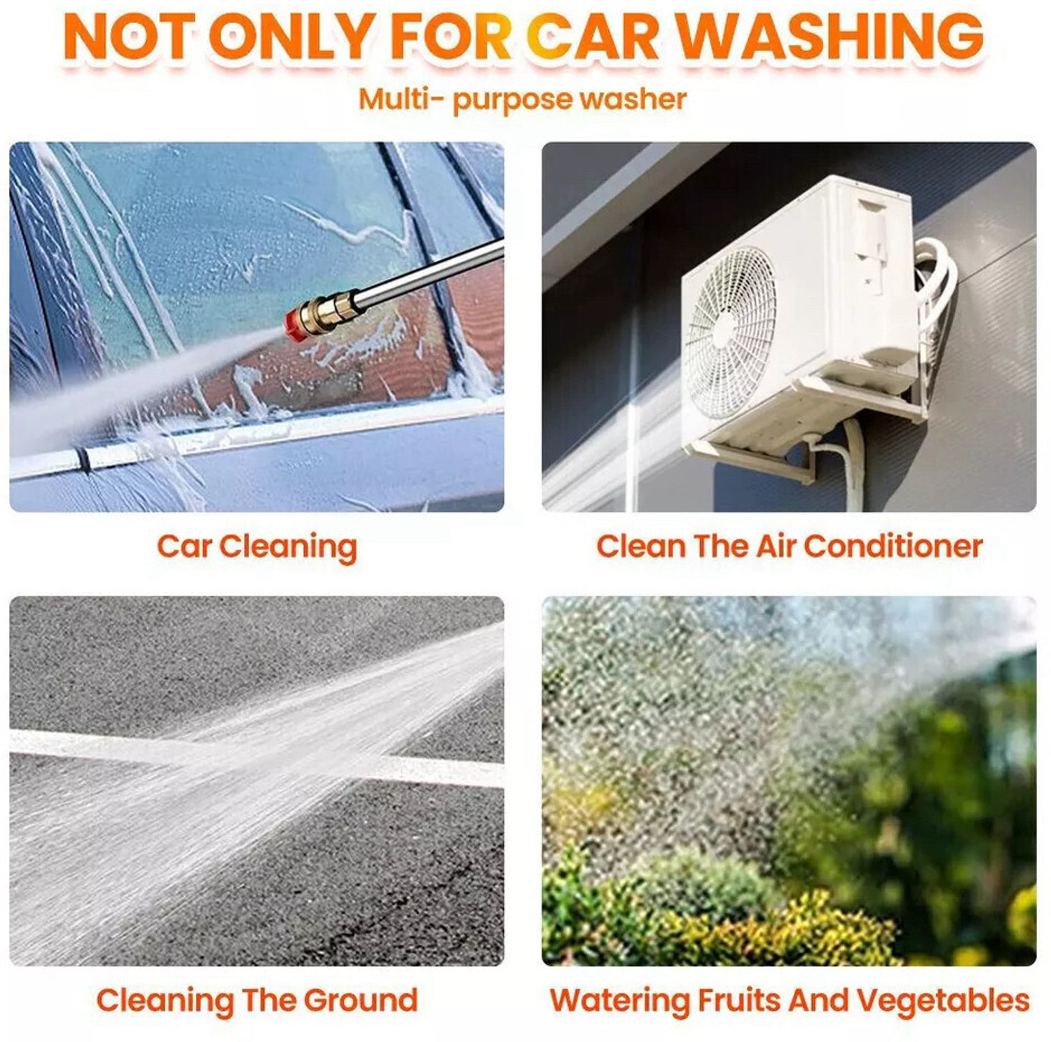 Image of VELORA Wireless High Pressure Washer Water Spray Gun Spray Gun