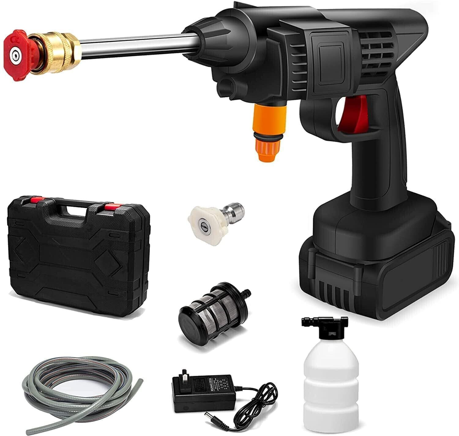 Image of Ornelo Rechargeable Electric Portable High Pressure 2*Battery Pressure Water Gun Spray Gun