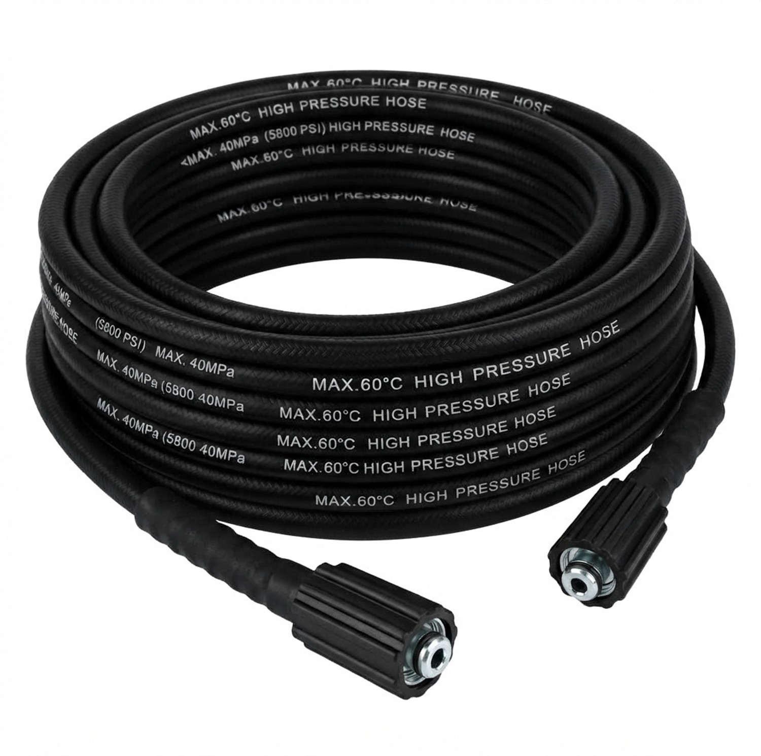 Image of RanPra Heavy duty Pressure Washer Water Spray Nylon Hose Pipe 8 Meter Length 4000 psi Pressure Washer