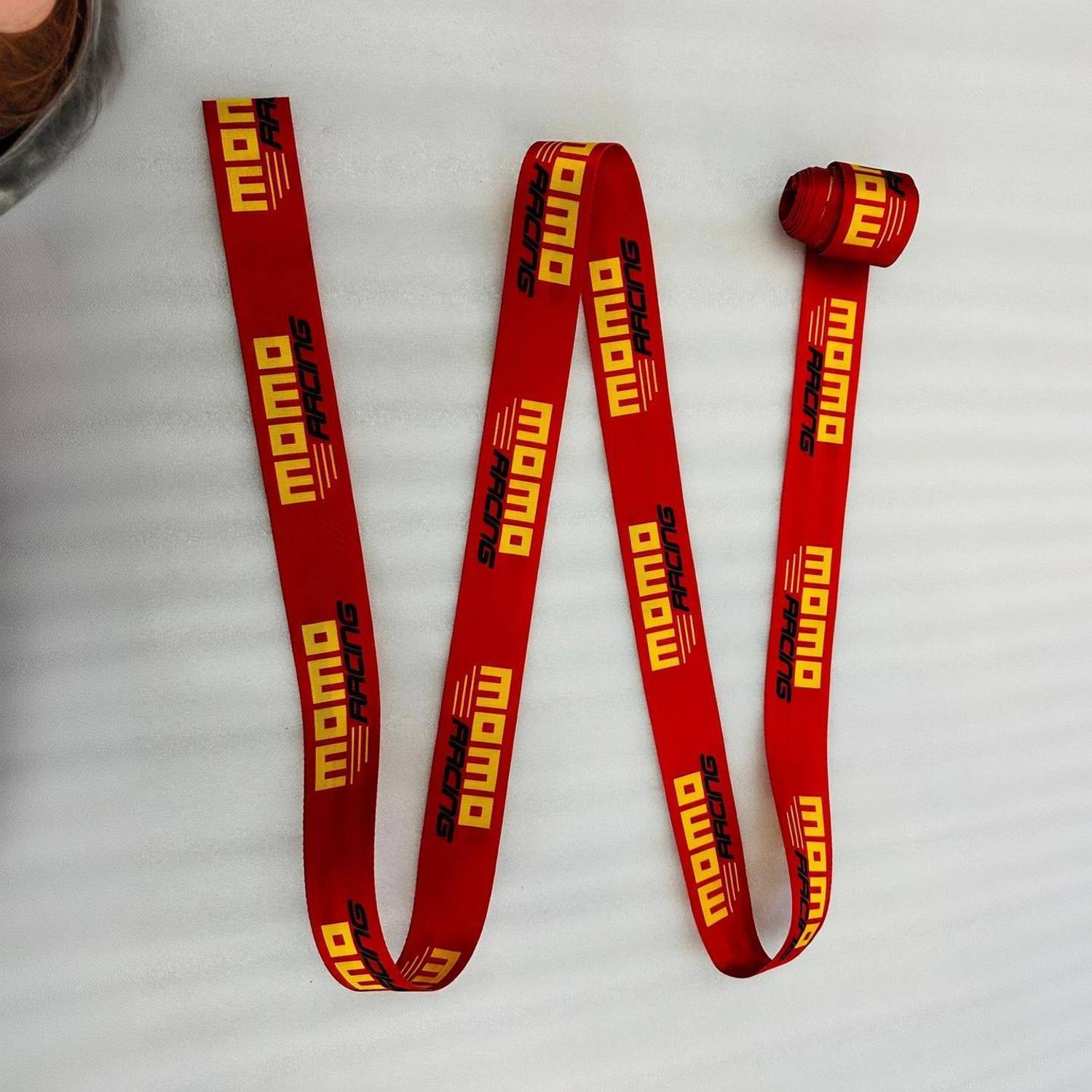 Auto MT MOMO-RED, 3.6m ,CAR SEATBELT (Webbing Pad) JDM DRIFTING, SPORTS. Car Seat Belt