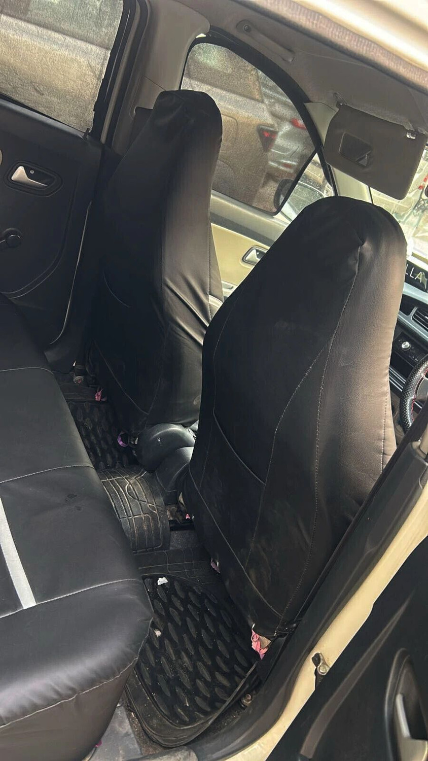 Image of srq PU Leather Car Seat Cover For Maruti Alto K10, Alto 800