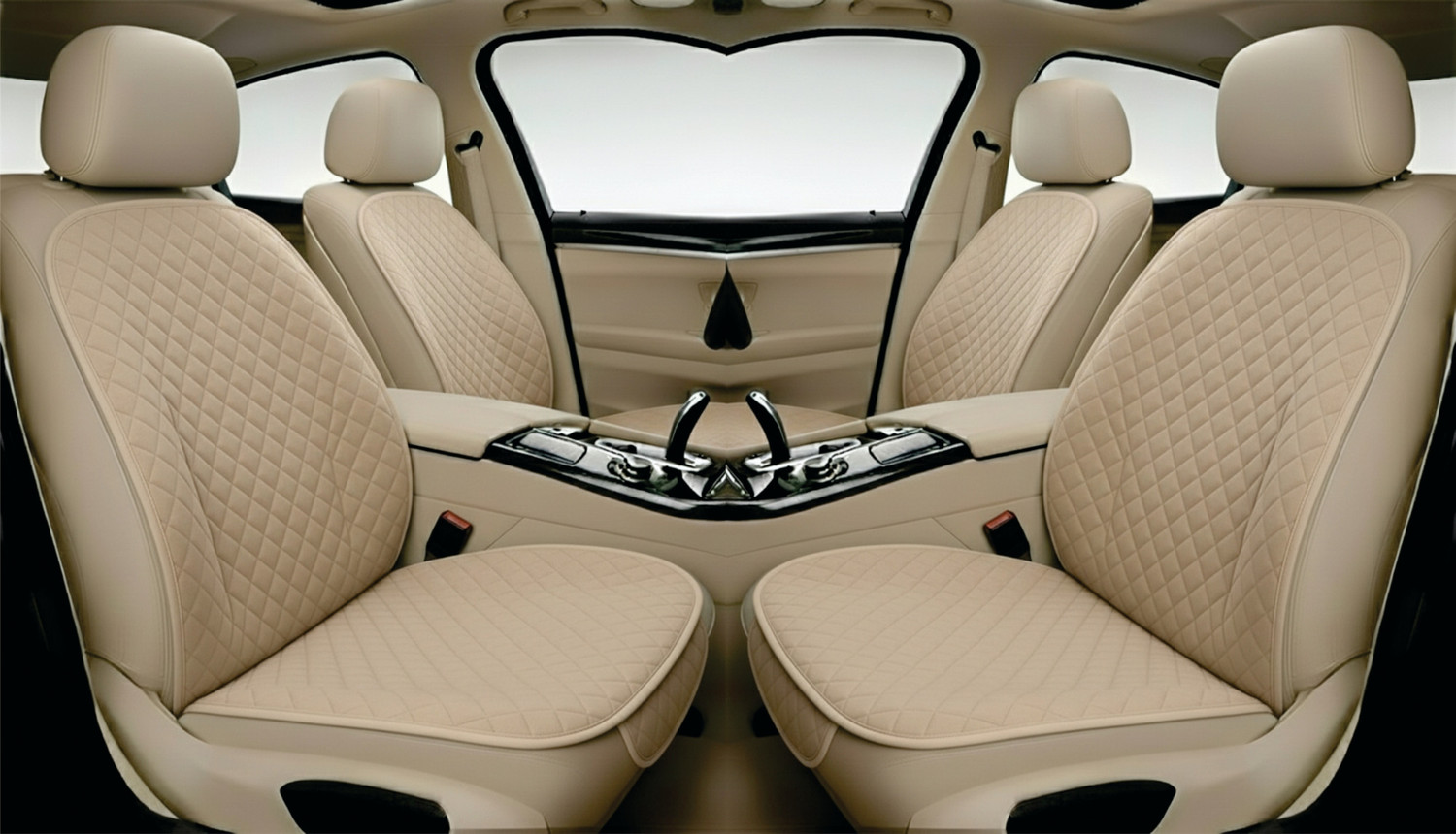 Image of AuraFresh Fabric Car Seat Cover For Universal For Car Universal For Car