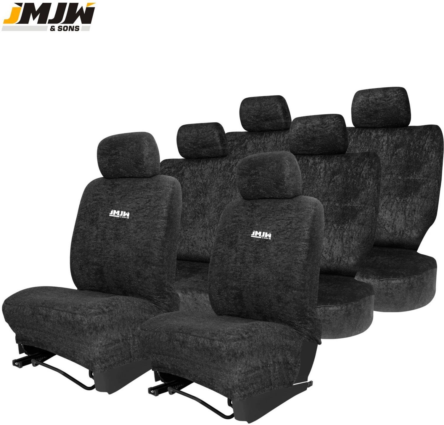 Image of JMJW & SONS Cotton Car Seat Cover For Maruti Eeco 7S