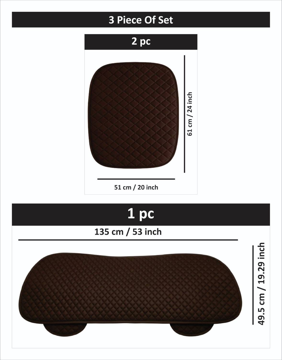 AIRCOMFORT Universal Fabric Car Seat Cover - Image 3