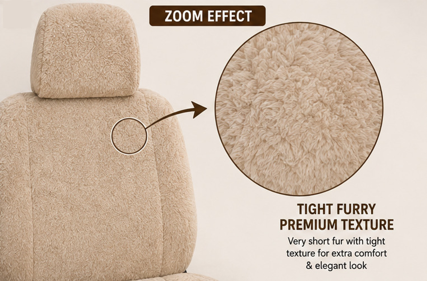 Image of A S INDIA Fabric Car Seat Cover For Maruti Ertiga