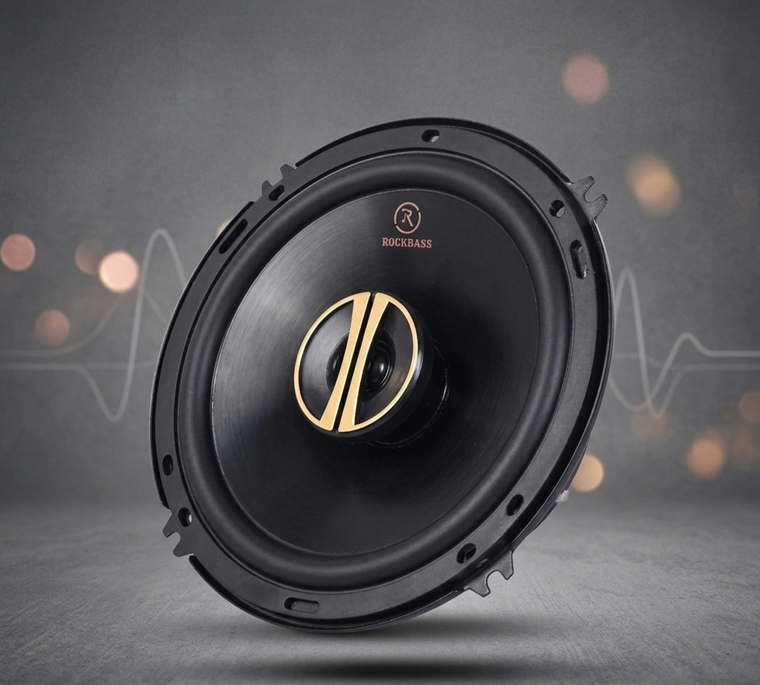 Image of rockbass 6 Inch 2 Way Coaxial Car Speaker | Coaxial Car Speaker RB-126 Coaxial Car Speaker