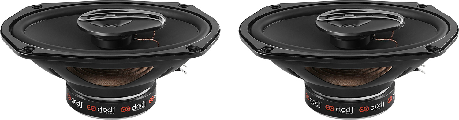Image of DODJ DODJ 9 inch (6 /9)oval 90mm Coaxial Car speaker with inbuilt twitter DS-692 Coaxial Car Speaker
