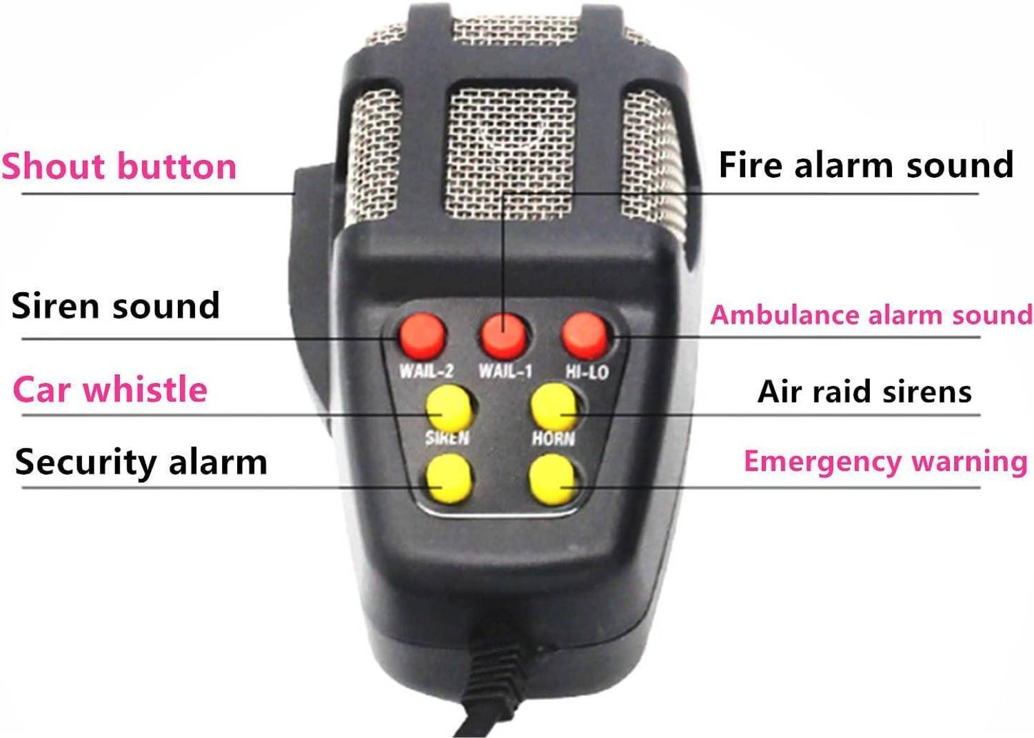 Wifton 7TS-21 Loud Sound Police Siren Horn - Image 2