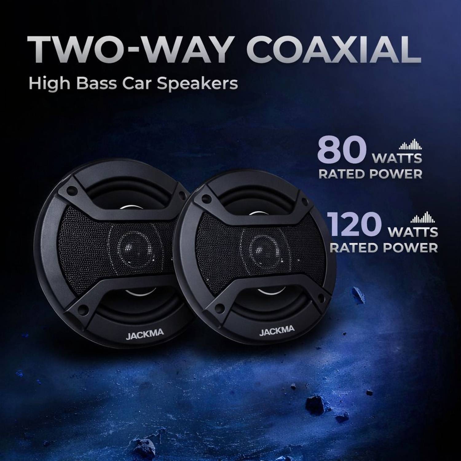 TECH-LOBBY 6 Inch Car Door Speaker TU-JAC-666 Imported Component