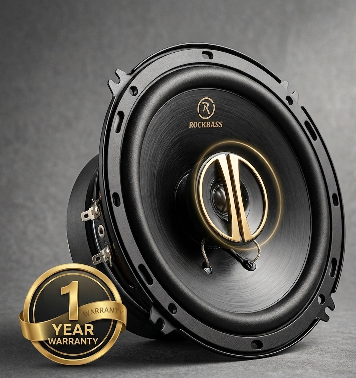 Image of rockbass 6 Inch 2 Way Coaxial Car Speaker | Coaxial Car Speaker RB-126 Coaxial Car Speaker