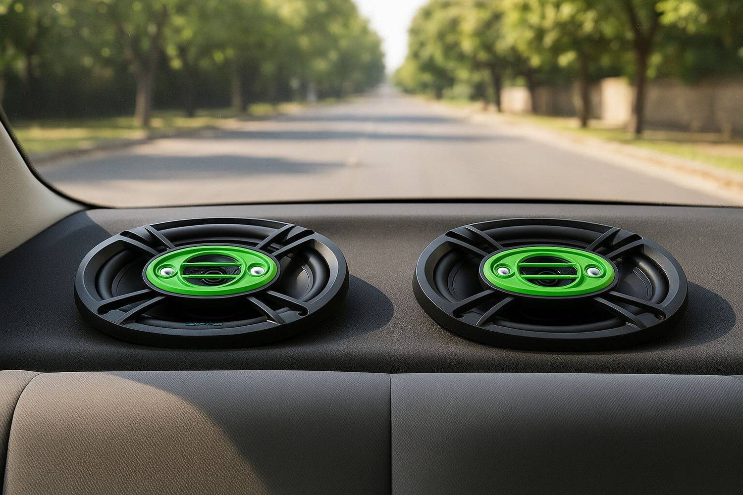 saya Zessqaa ZQ-6901SPK Oval 3 Way High Performance Coaxial Car Speaker