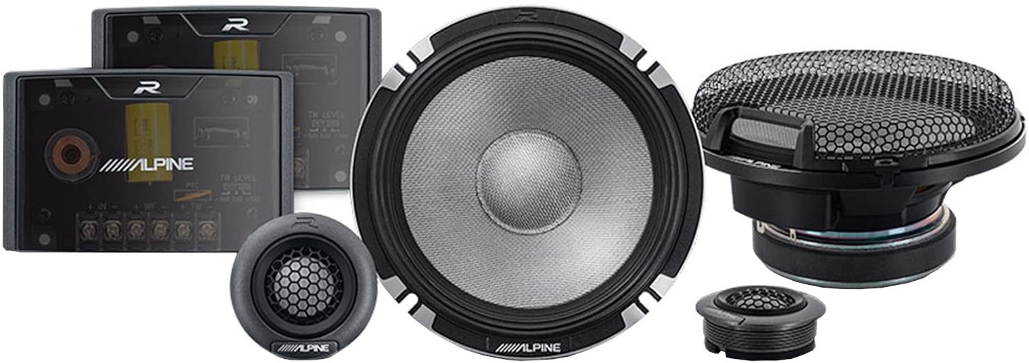 Image of ALPINE R2 R2-S652 Component Car Speaker
