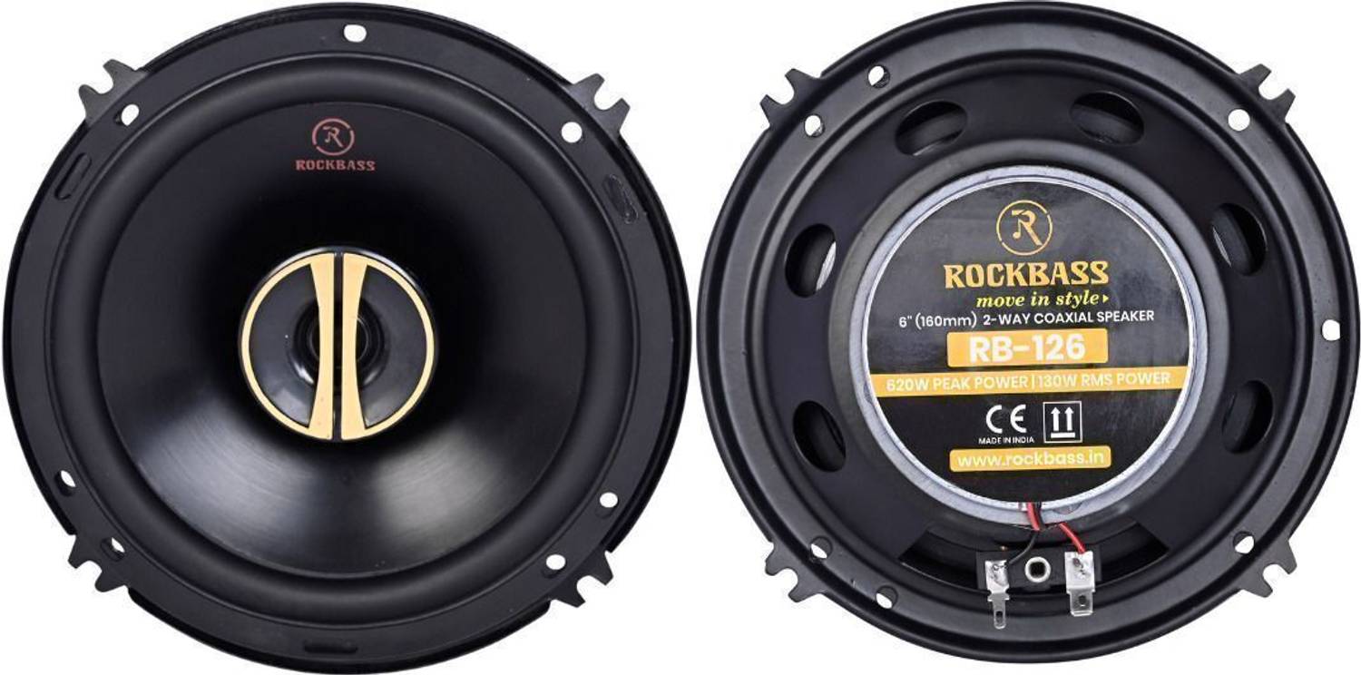 rockbass 6 Inch 2 Way Coaxial Car Speaker | Coaxial Car Speaker RB