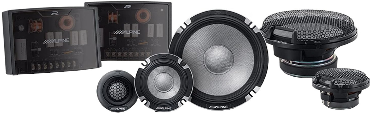 Image of ALPINE R2 R2-S653 Component Car Speaker