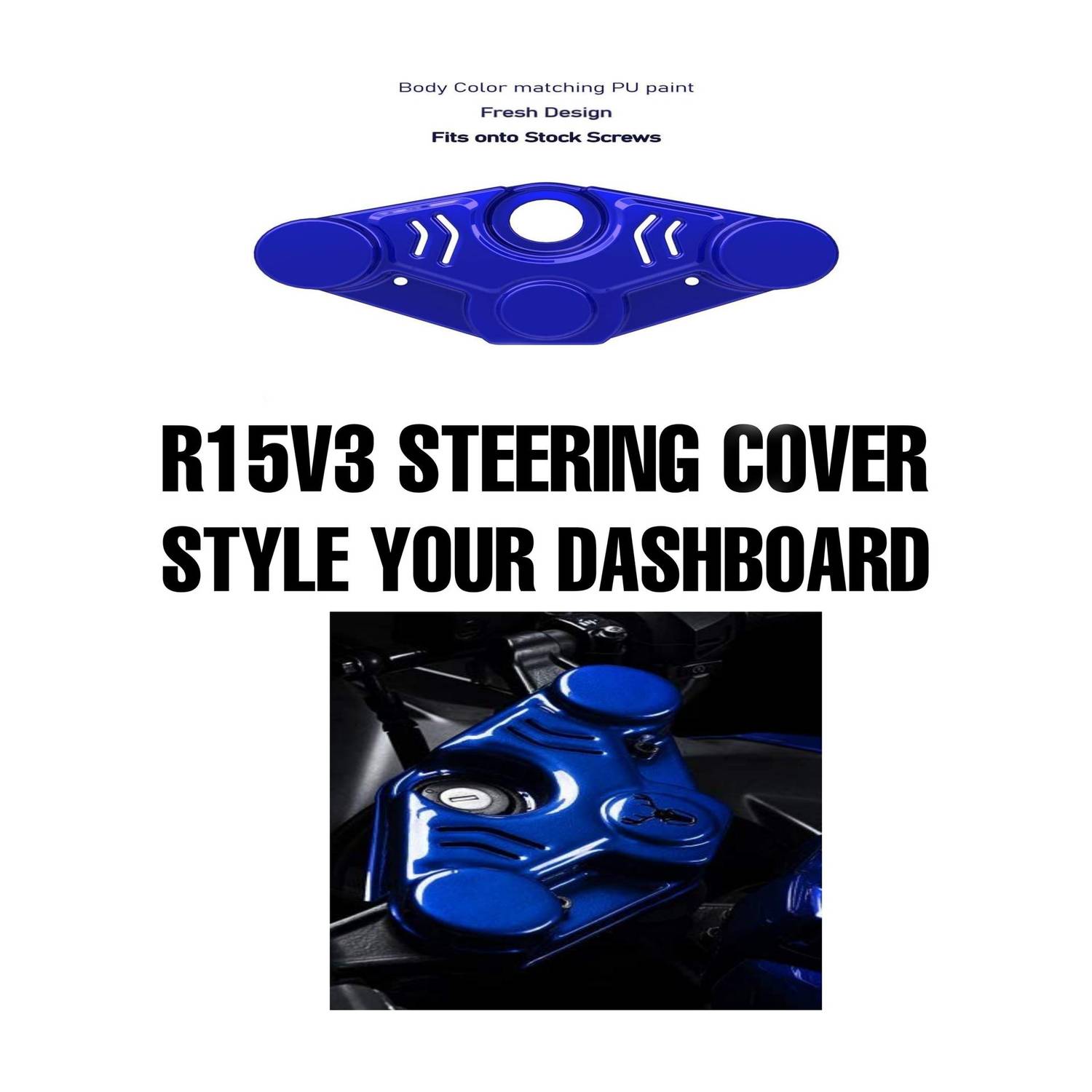 Aklin Boky Steering Cover For Yamaha R15