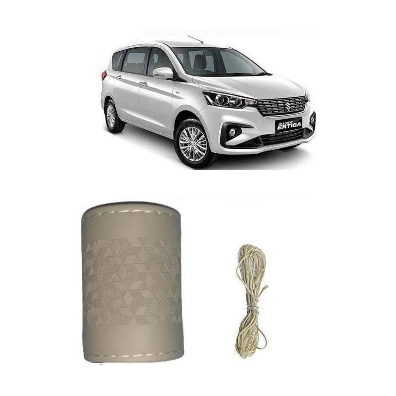 Autocom Hand Stiched Steering Cover For Maruti Ertiga