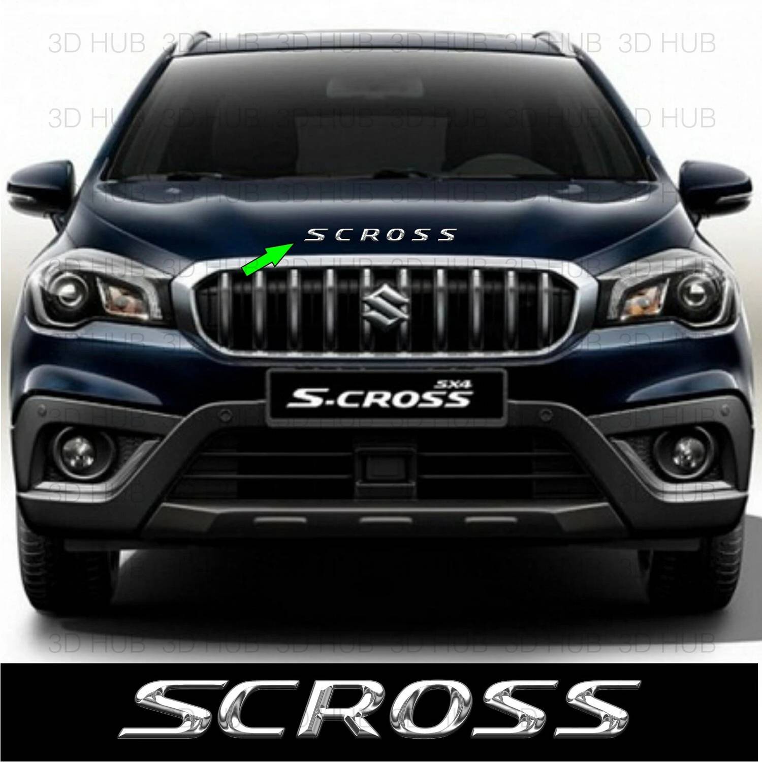 3DHUB Emblem for Car