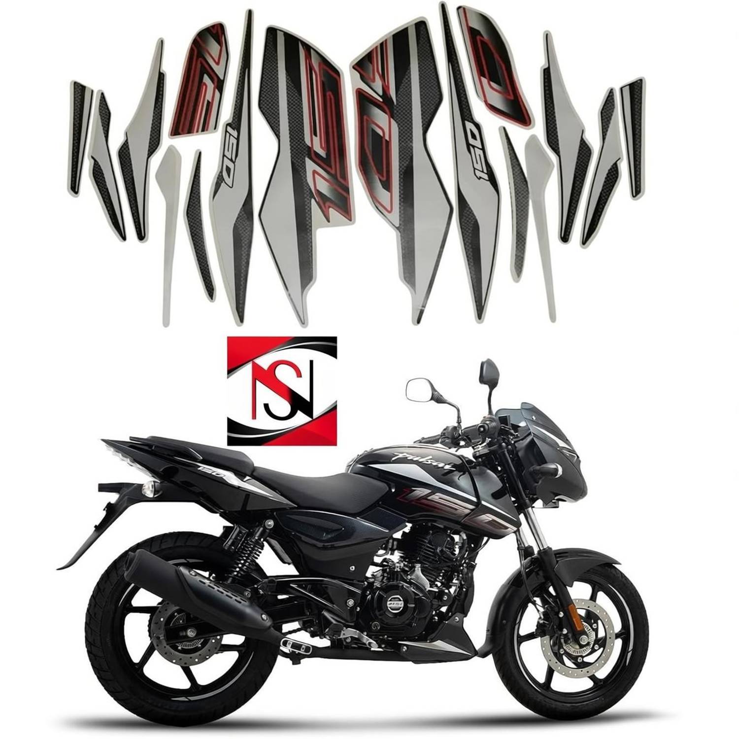 AutoVibe Sticker & Decal for Bike