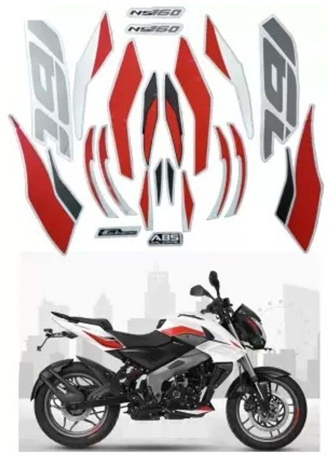 Image of SHINEPRO Sticker & Decal for Bike