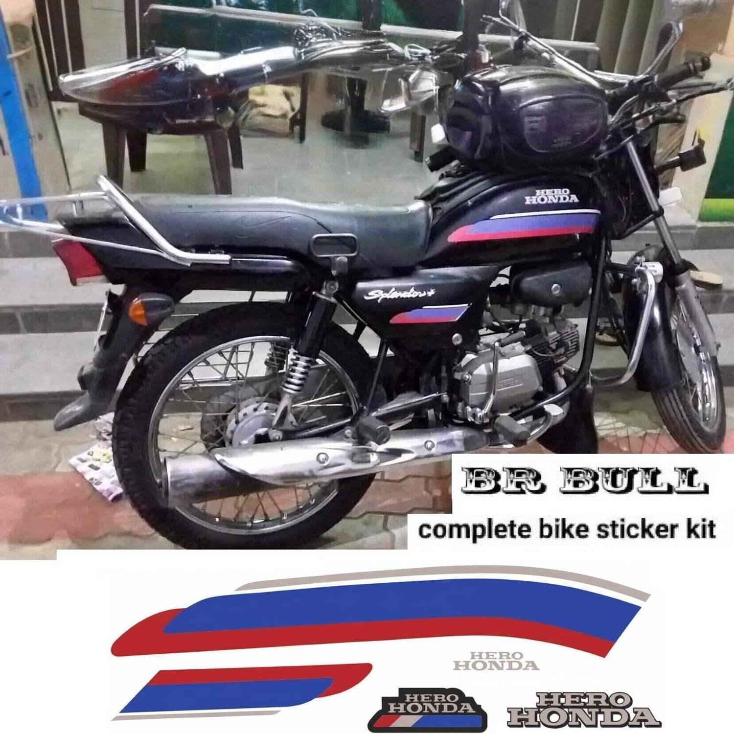 BR BULL Sticker & Decal for Bike