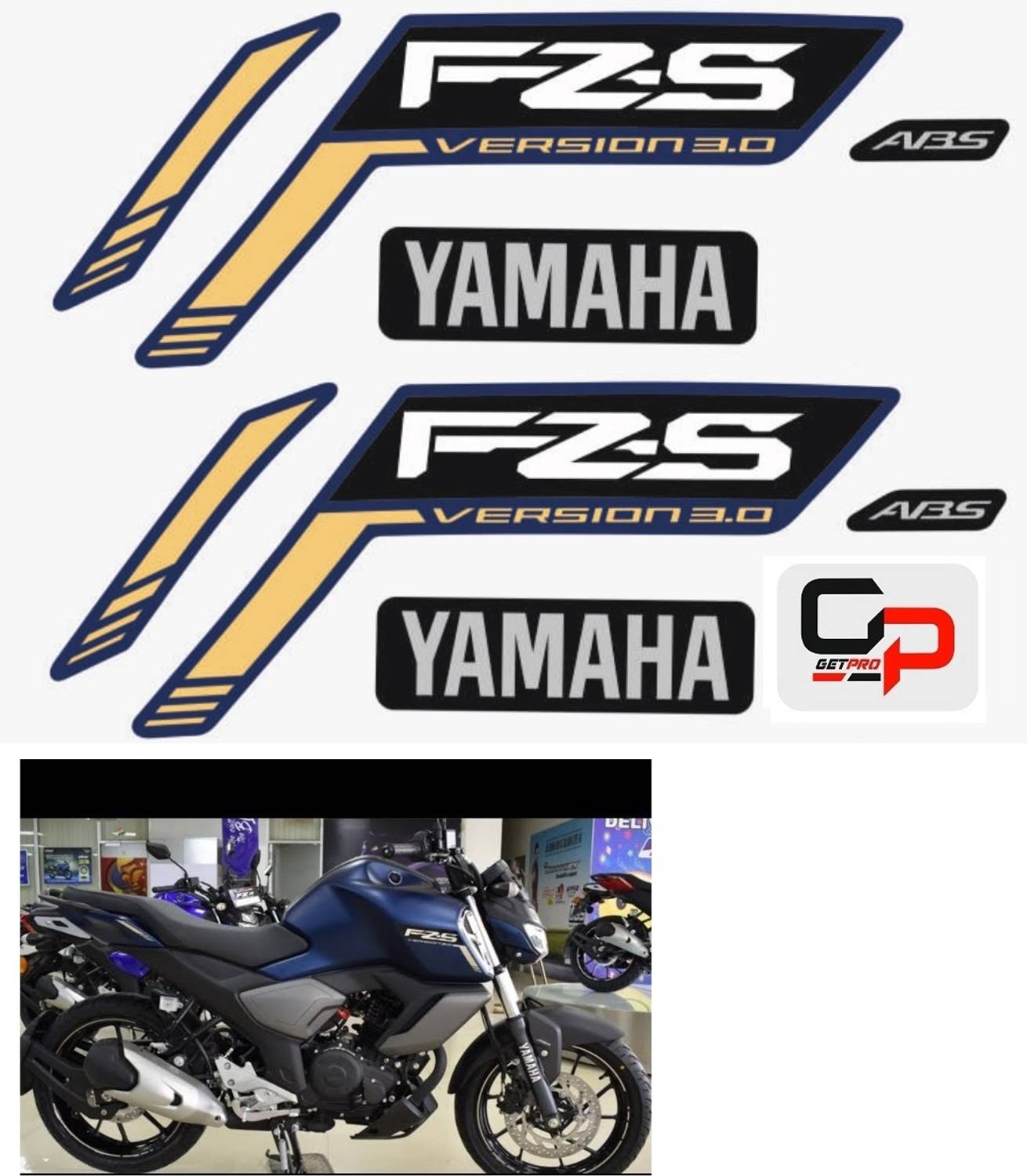 GetPro Sticker & Decal for Bike - Image 1