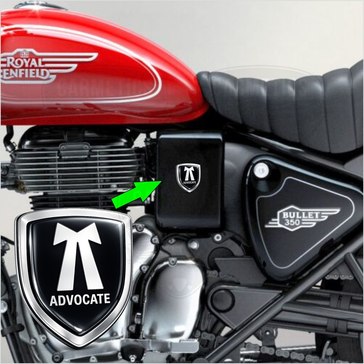 Image of 3DHUB Emblem for Car