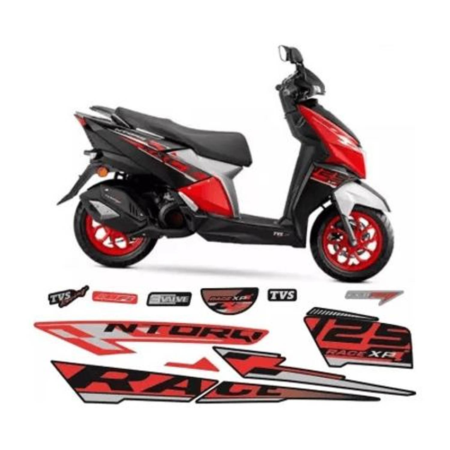 BR BULL Sticker & Decal for Scooter