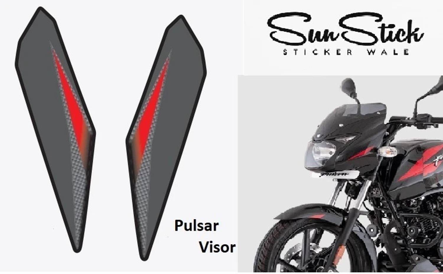 SunStick Bike Sticker & Decal - Image 1