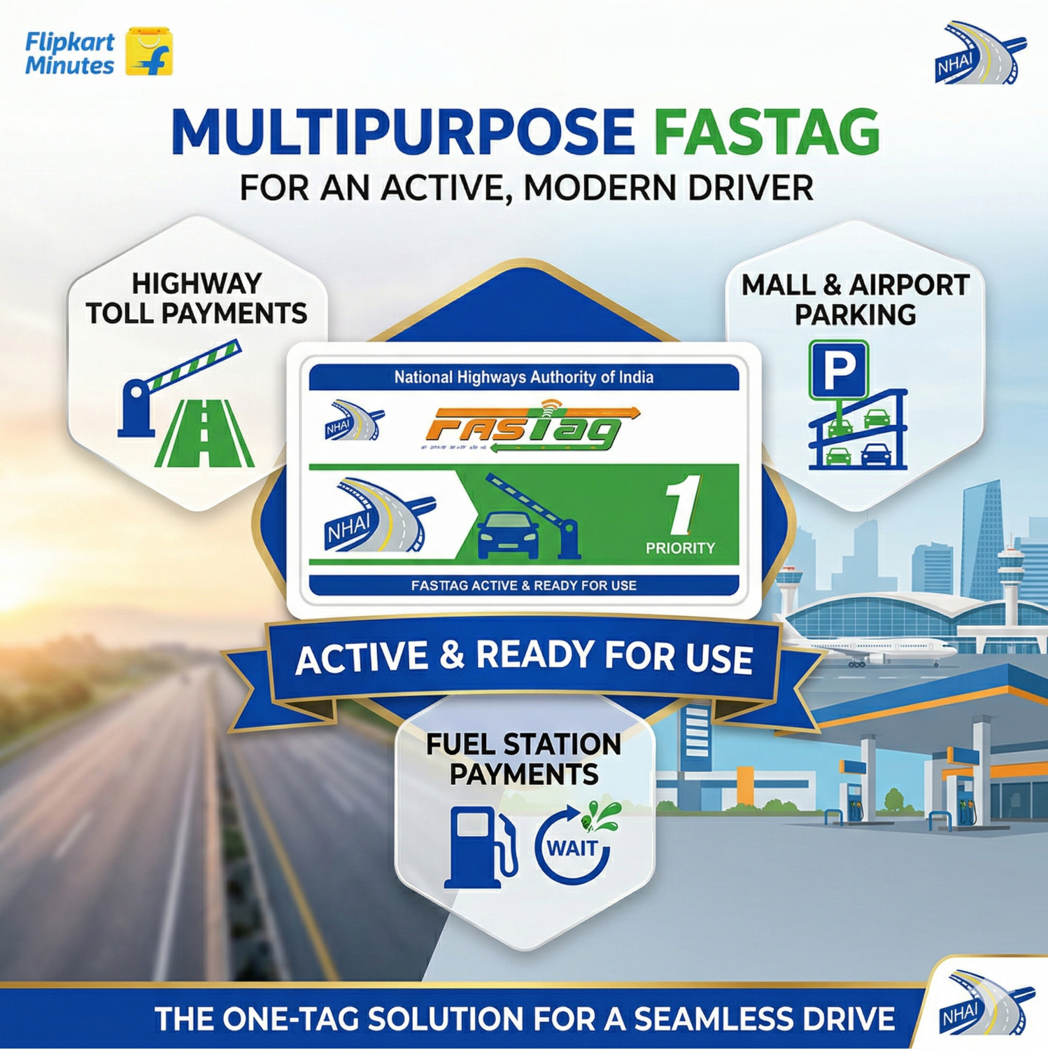 Image of Fast tag Fastag for Car
