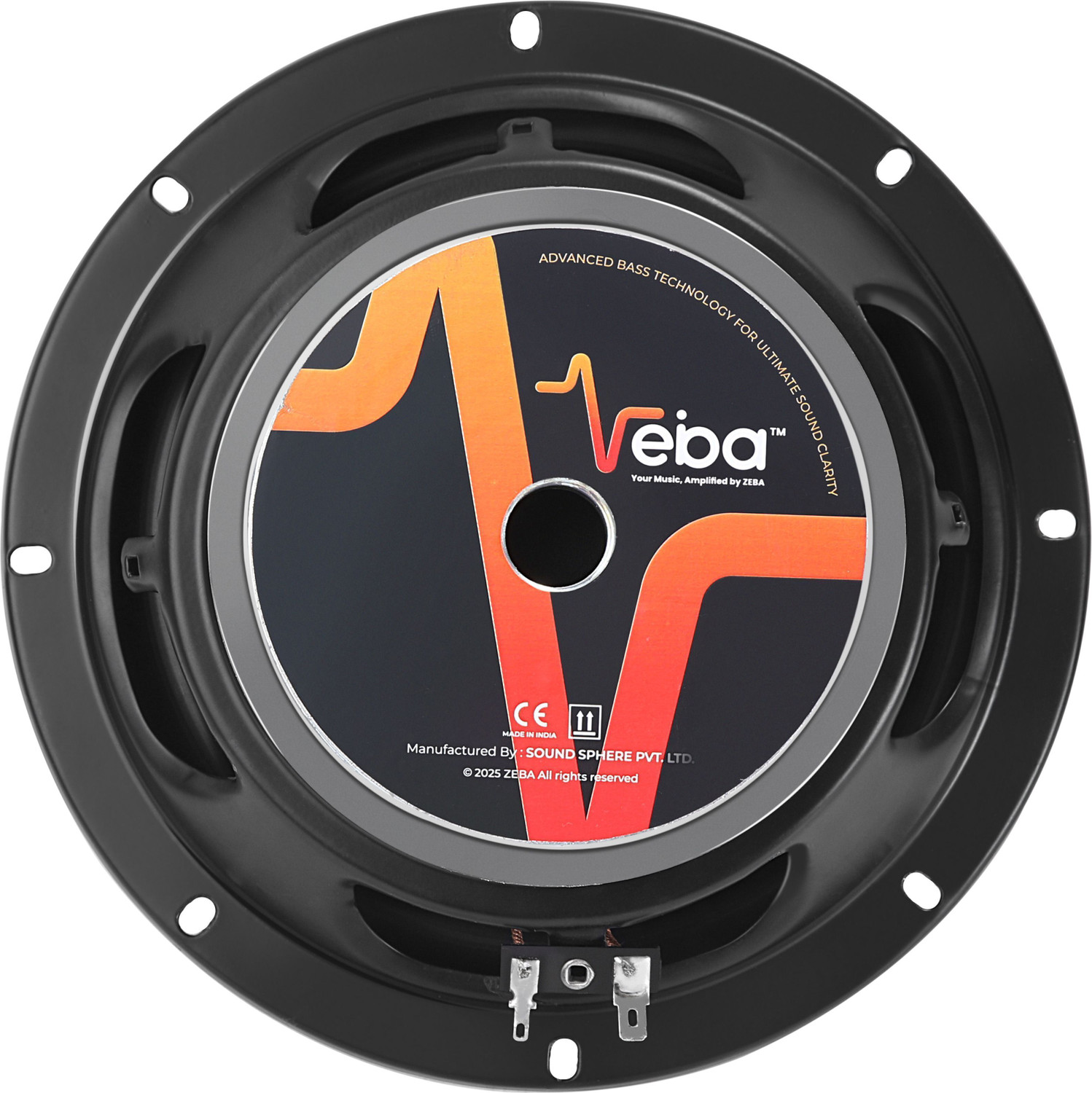 Image of Zeba Blaze-8X 8 Inch Single Magnet | Deep Bass for Car Audio Subwoofer