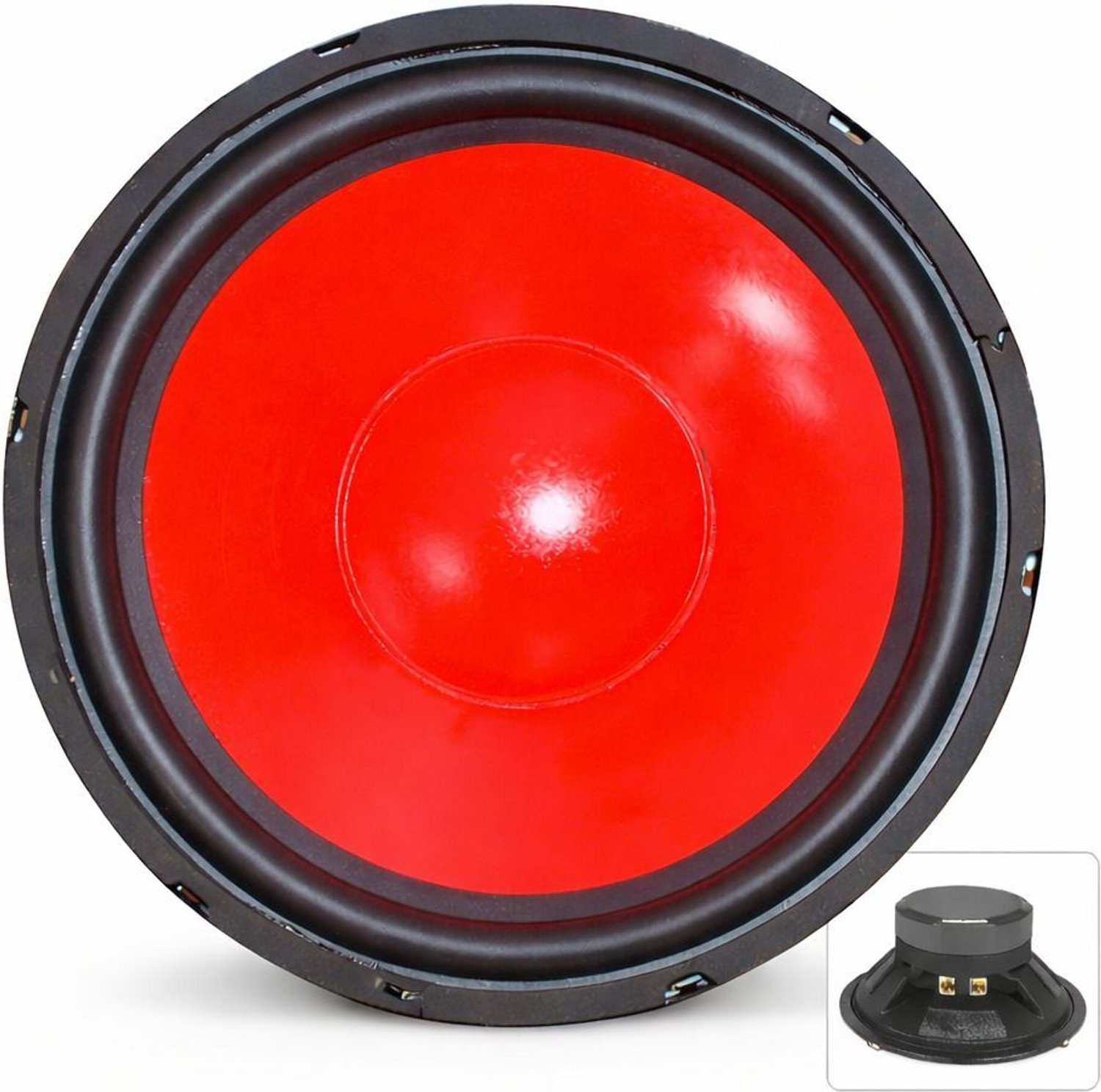 Image of CARSHADE 8'' inch woofer Audio Speaker 4ohm 120w HI-FI Speaker Sound Bass (BLACK) woofer Subwoofer