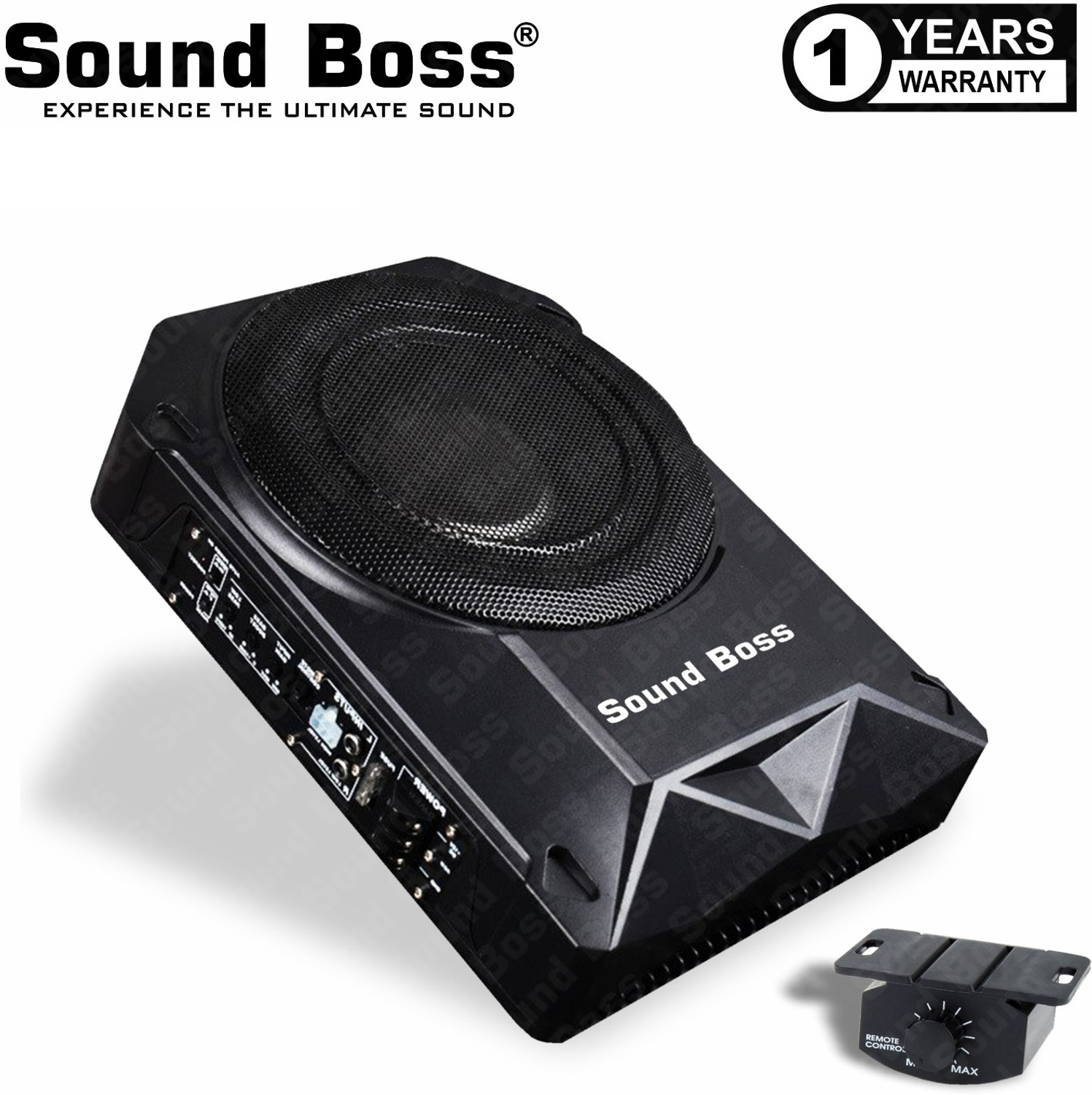 Image of Sound Boss SB-S-10 PRO-BASS Ultra-Compact Active Under Seat Subwoofer