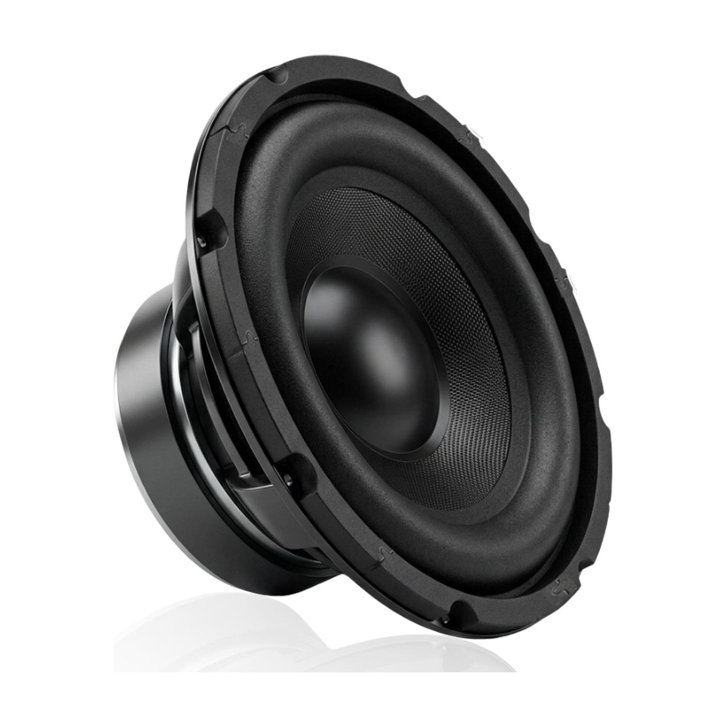 Image of CARZEX 8 Inch Subwoofer with 150W RMS, 4-ohms with 500W Peak Power Single Magnet Power Subwoofer For Automotive & Car Audio Systems (Single Piece) Subwoofer