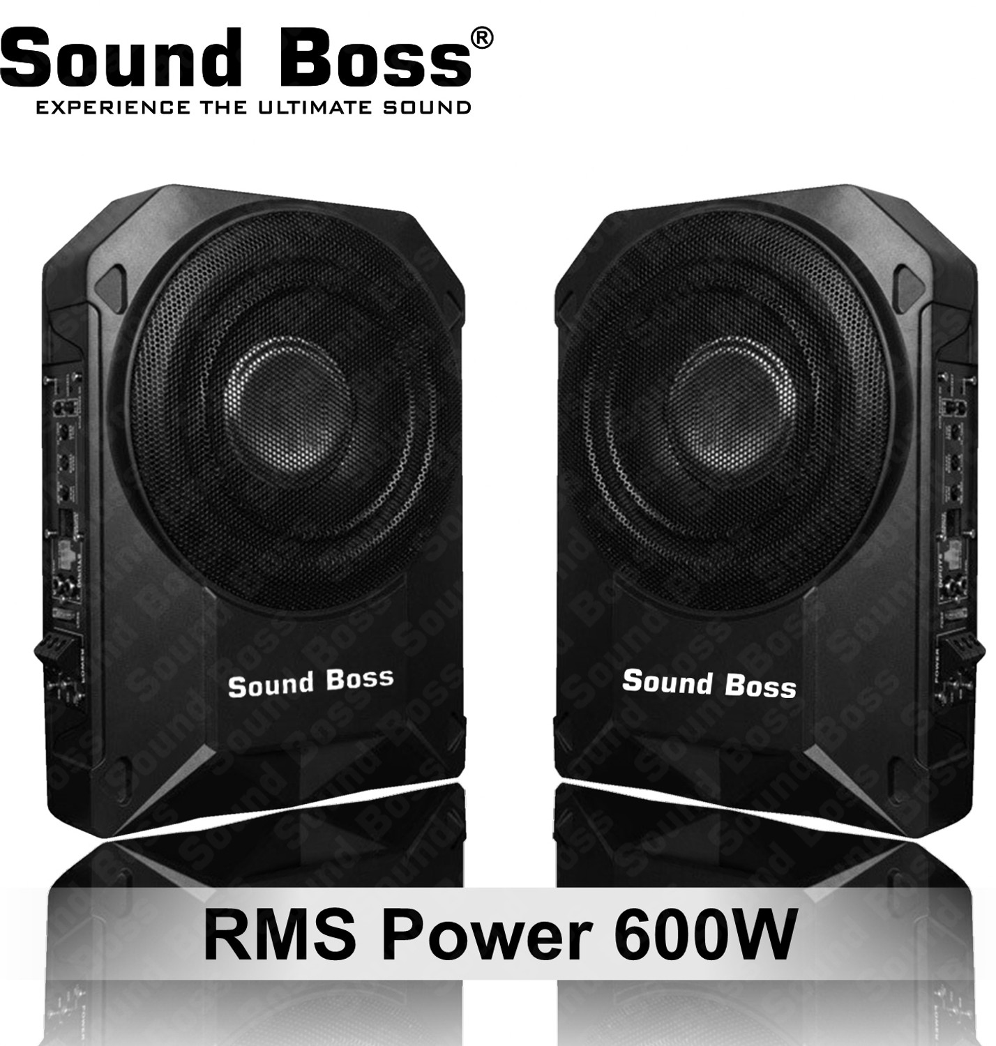 Image of Sound Boss SB-S-10 PRO-BASS Ultra-Compact Active Under Seat Subwoofer