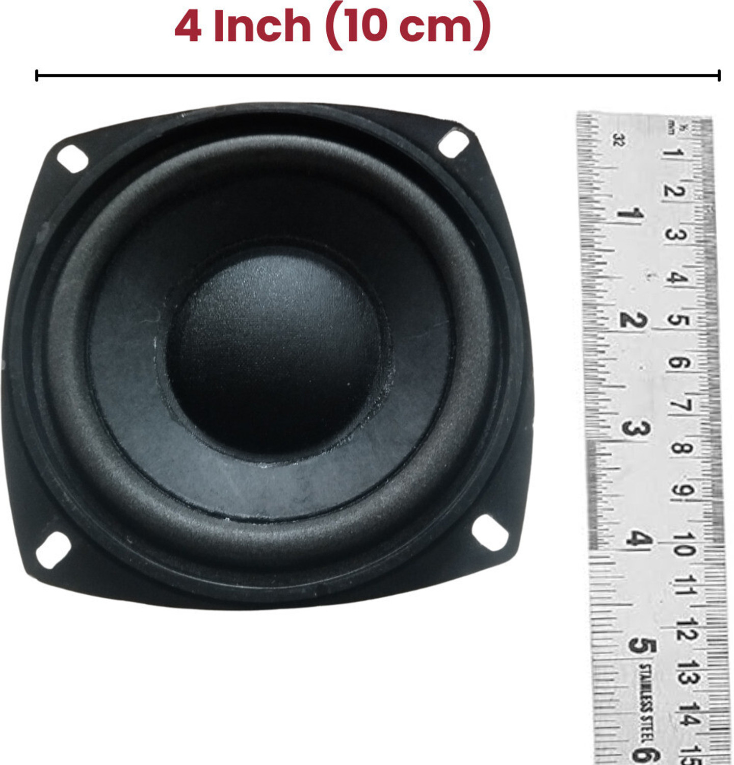 Image of Glazier Woofer Set For Sound column, Amplifier, Car, Auto, Taxi, Tractor, Etc 4 Inch Speaker Subwoofer