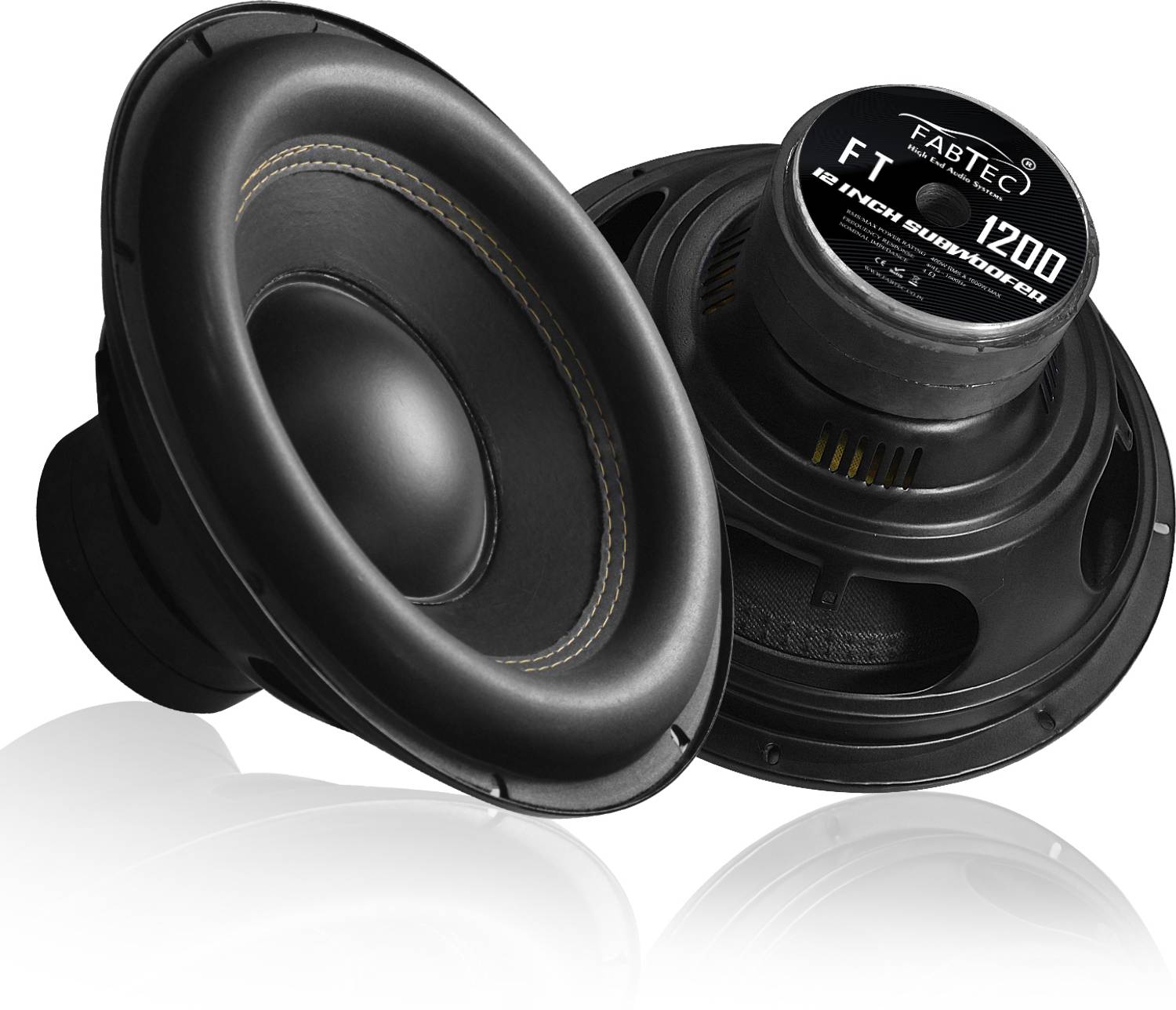 FABTEC 12 Inch 400W RMS Car Subwoofer - Image 1