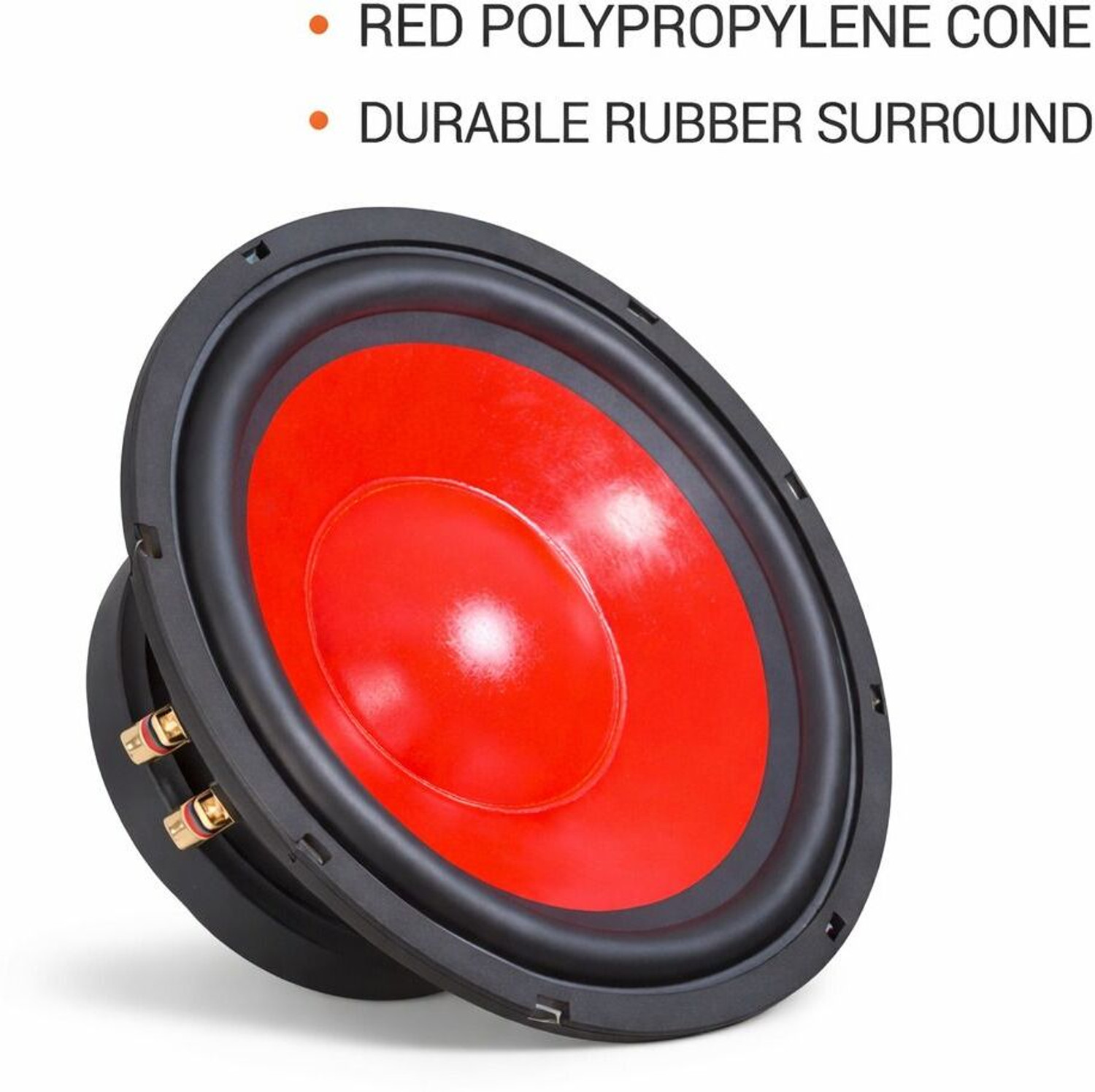 Image of CARSHADE 8'' inch woofer Audio Speaker 4ohm 120w HI-FI Speaker Sound Bass (BLACK) woofer Subwoofer