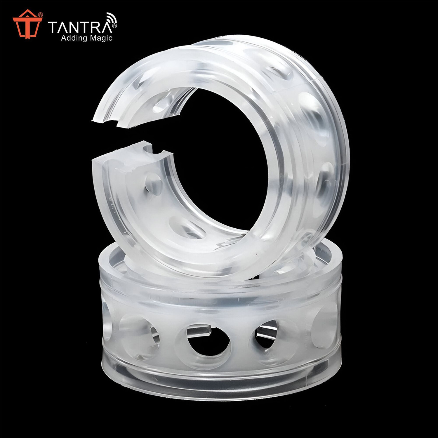 Image of TANTRA Spring Buffer (Size -C), 2 pcs. Car Suspension TPU Buffer for bad Roads Car Suspension Kit
