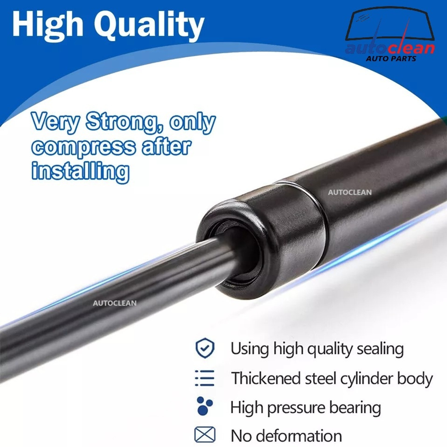 Image of AutoClean Dicky Shocker For Tata Tigor (2 Pec RH + LH ) Car Suspension Strut