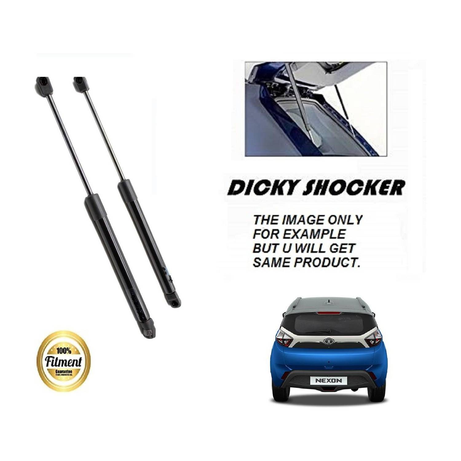 AutoClean Dicky Shocker For Tata Nexon (2 Pec RH + LH ) Car Suspension Strut