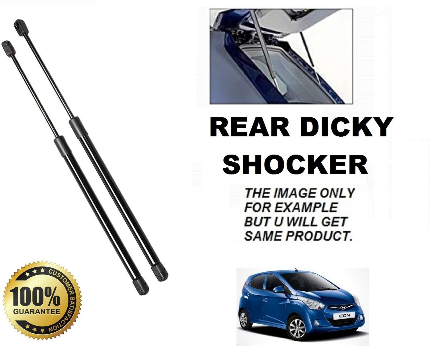 Image of PwX REAR DICKY SHOCKER FOR HYUNDAI EON (2 PEC RH+LH) Car Suspension Strut