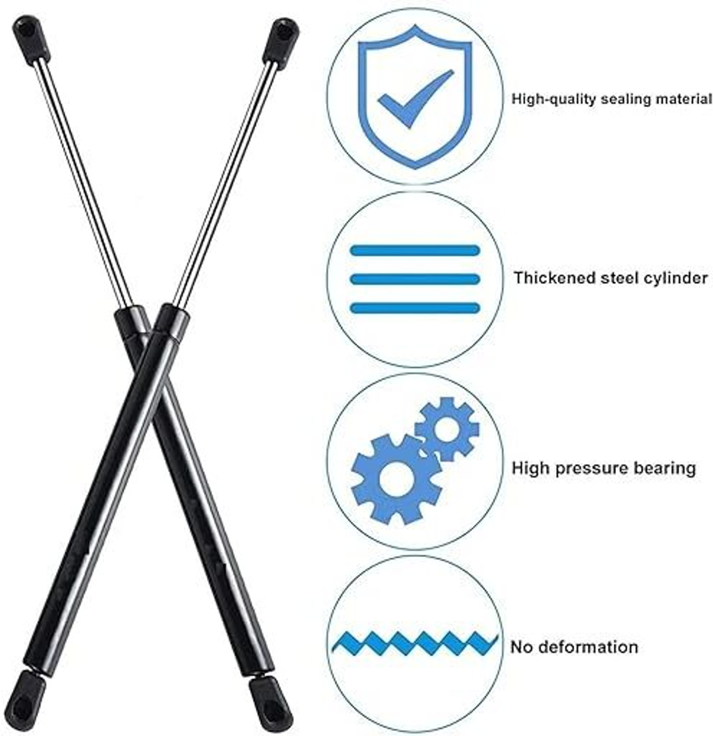 Image of AutoClean Dicky Shocker For Hyundai Eon (2 Pec RH + LH ) Car Suspension Strut