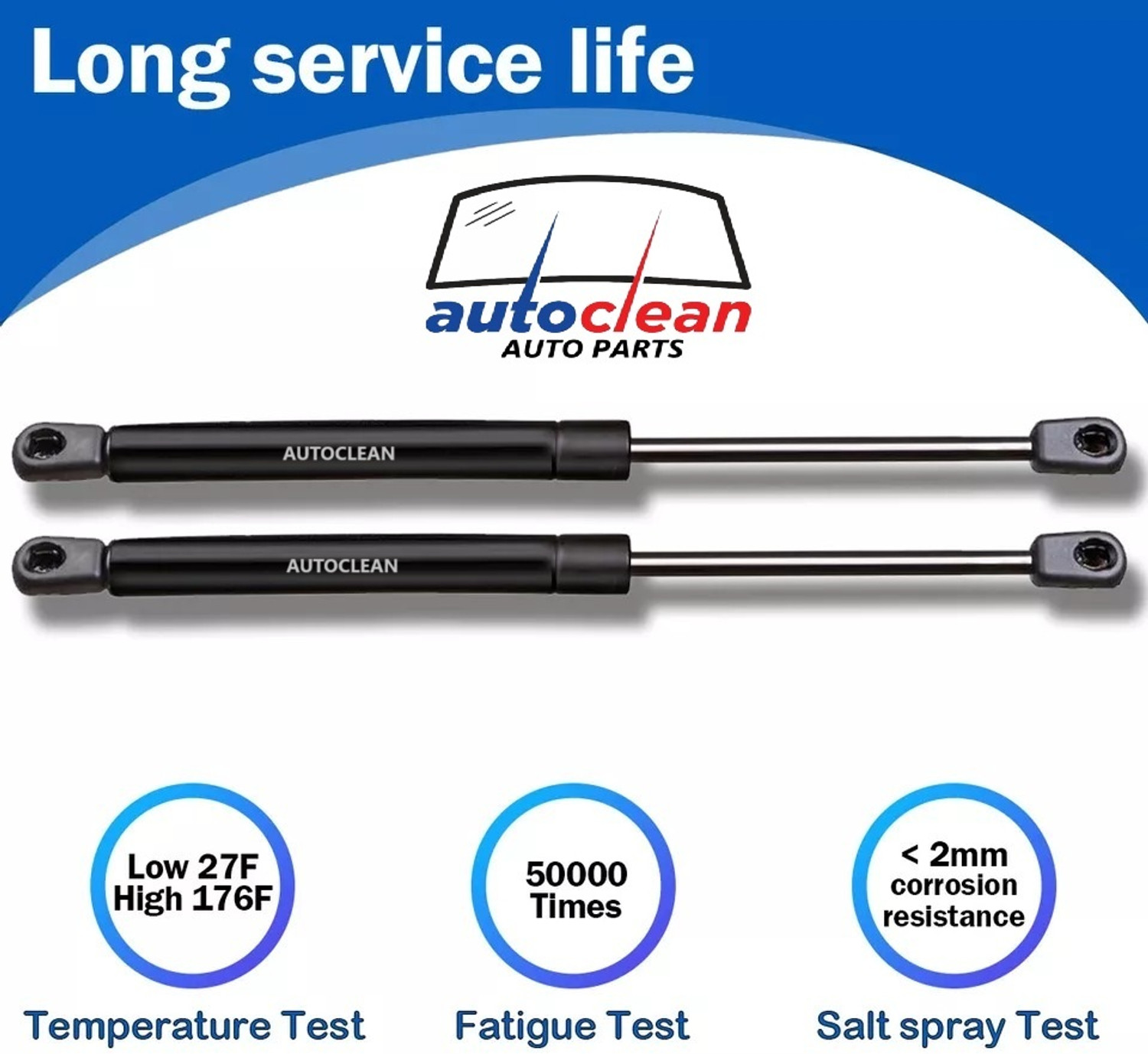 Image of AutoClean Dicky Shocker For Tata Tigor (2 Pec RH + LH ) Car Suspension Strut