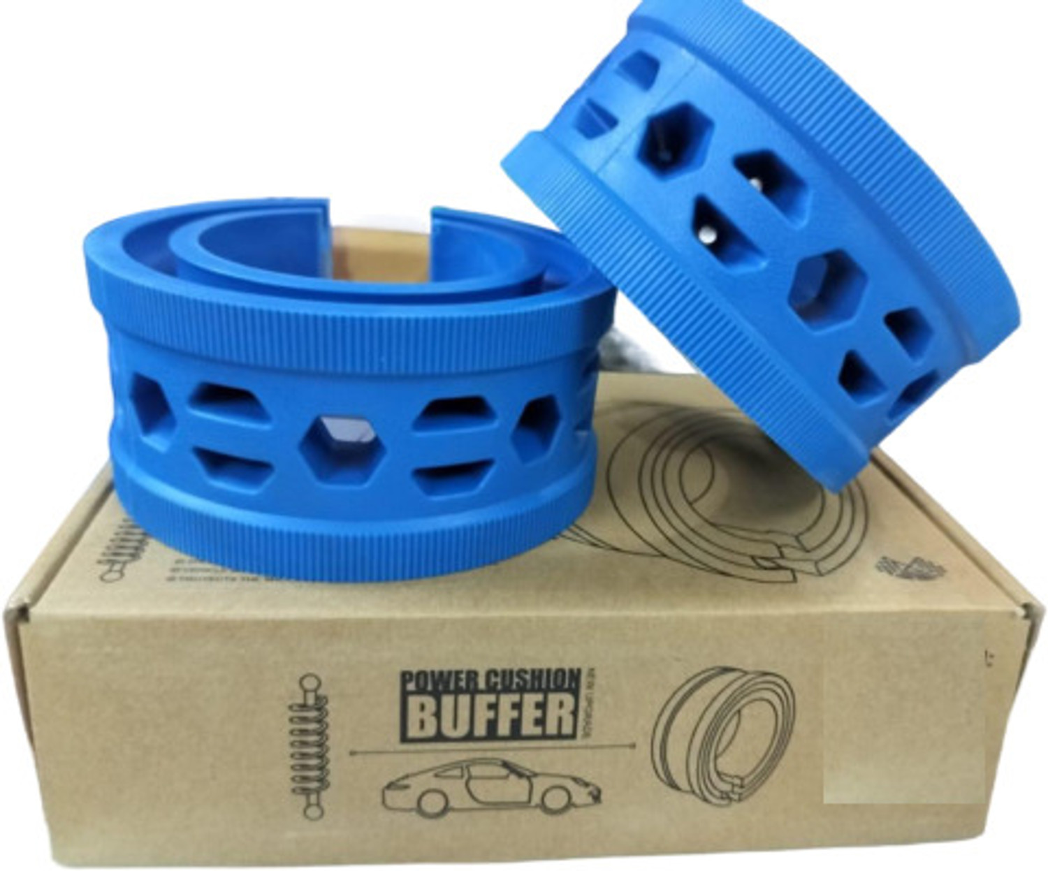 Image of AutoClean FRONT COIL SPRING RUBBER BUFFER FOR FABIA MODELS SIZE C Car Suspension Strut