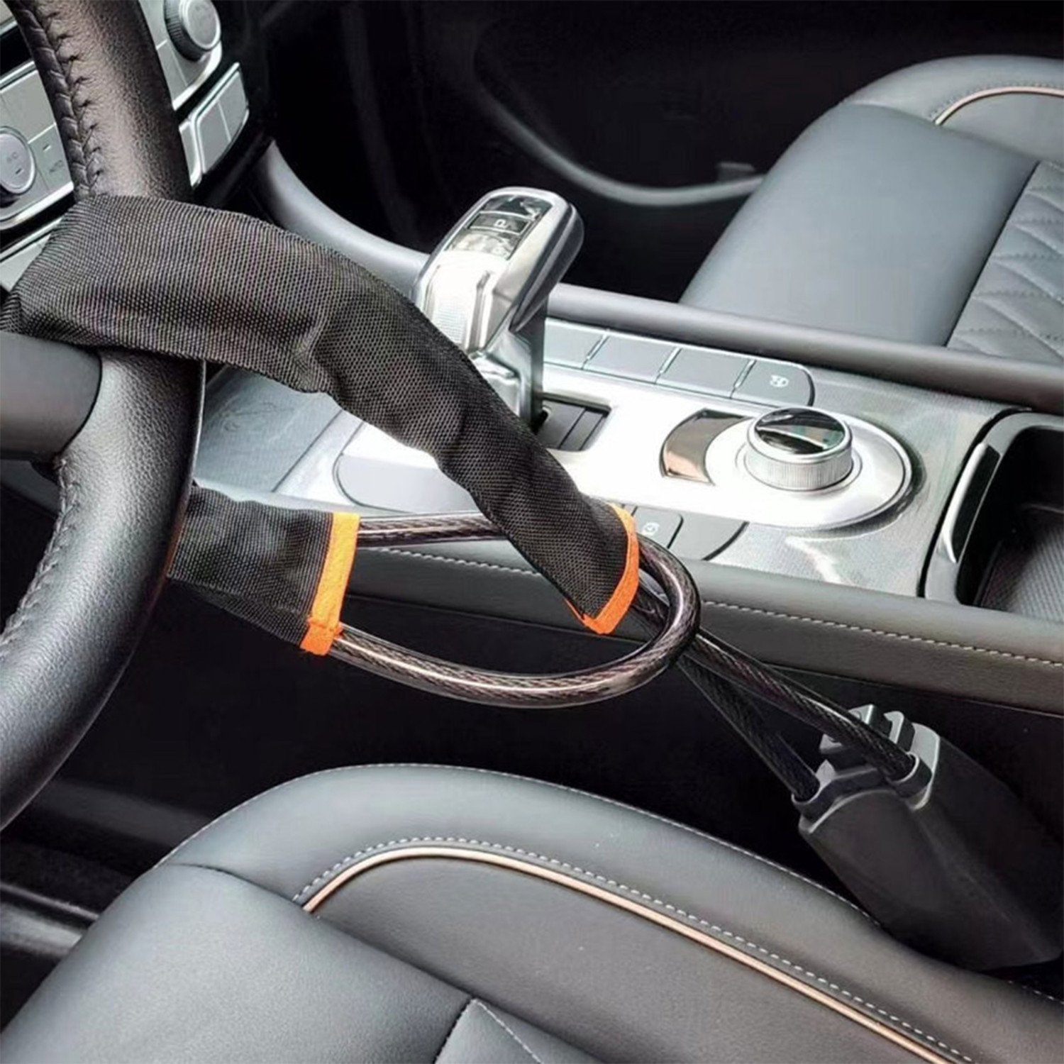 Image of Selifaur Car Steering Wheel Lock Steering Wheel Lock Anti-Theft Device Wheel Lock