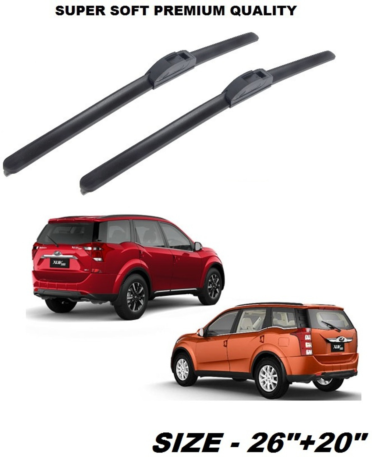Image of AutoClean FRAMELESS /SUPERSOFT Windshield Wiper