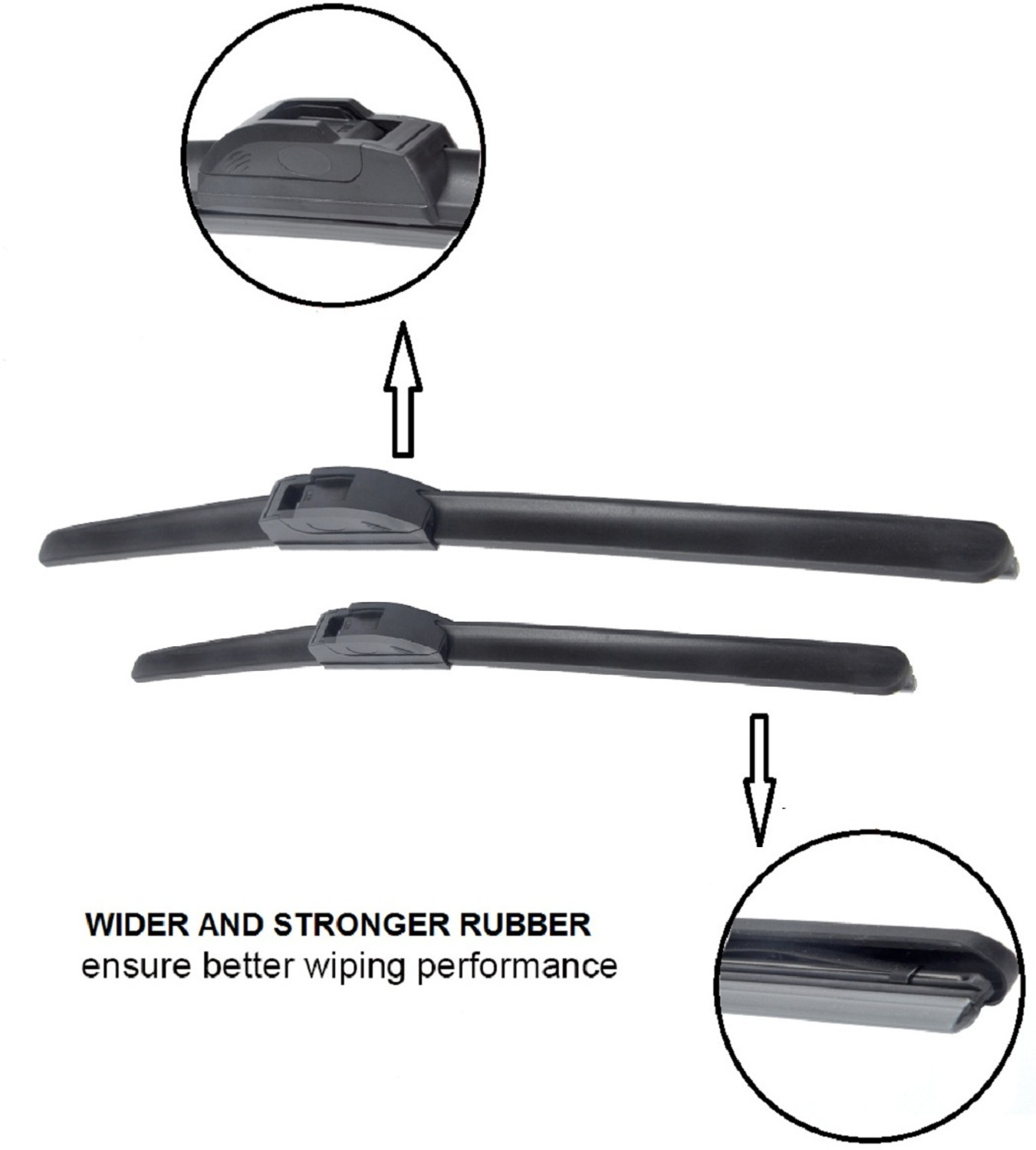 Image of AutoClean FRAMELESS /SUPERSOFT Windshield Wiper