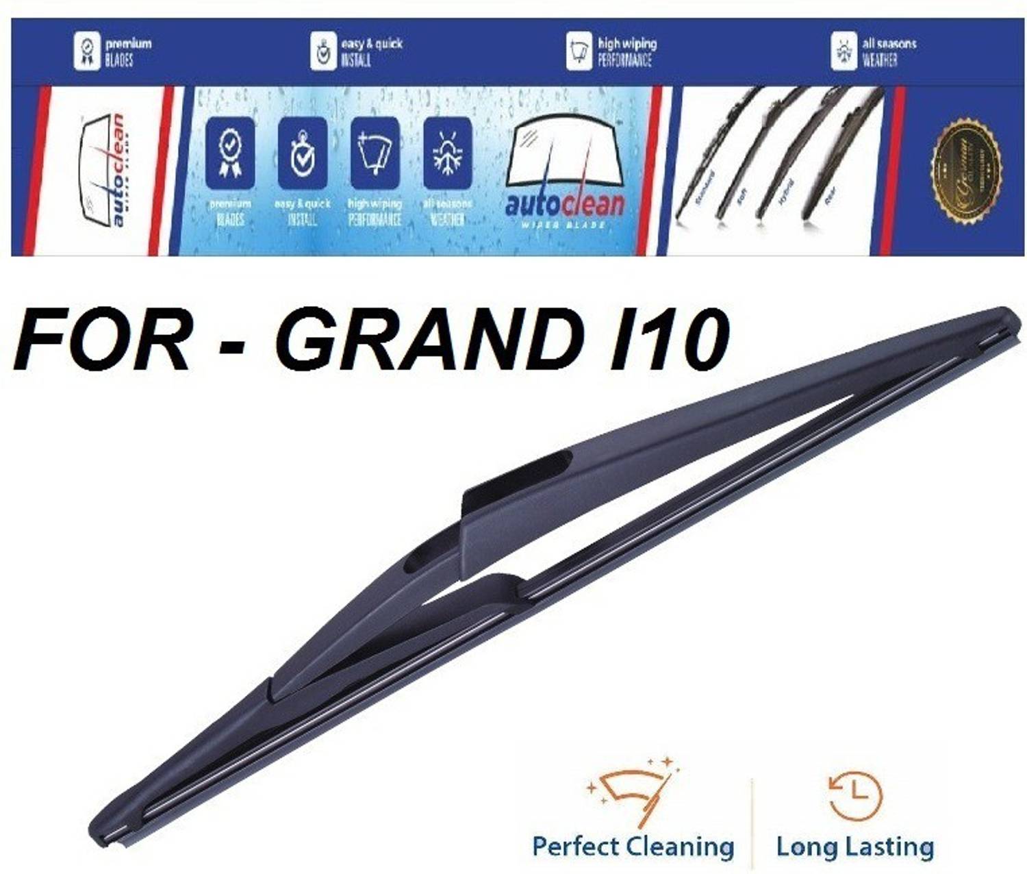 AutoClean REAR WIPER BLADE FOR GRAND I10 Rear Window Wiper