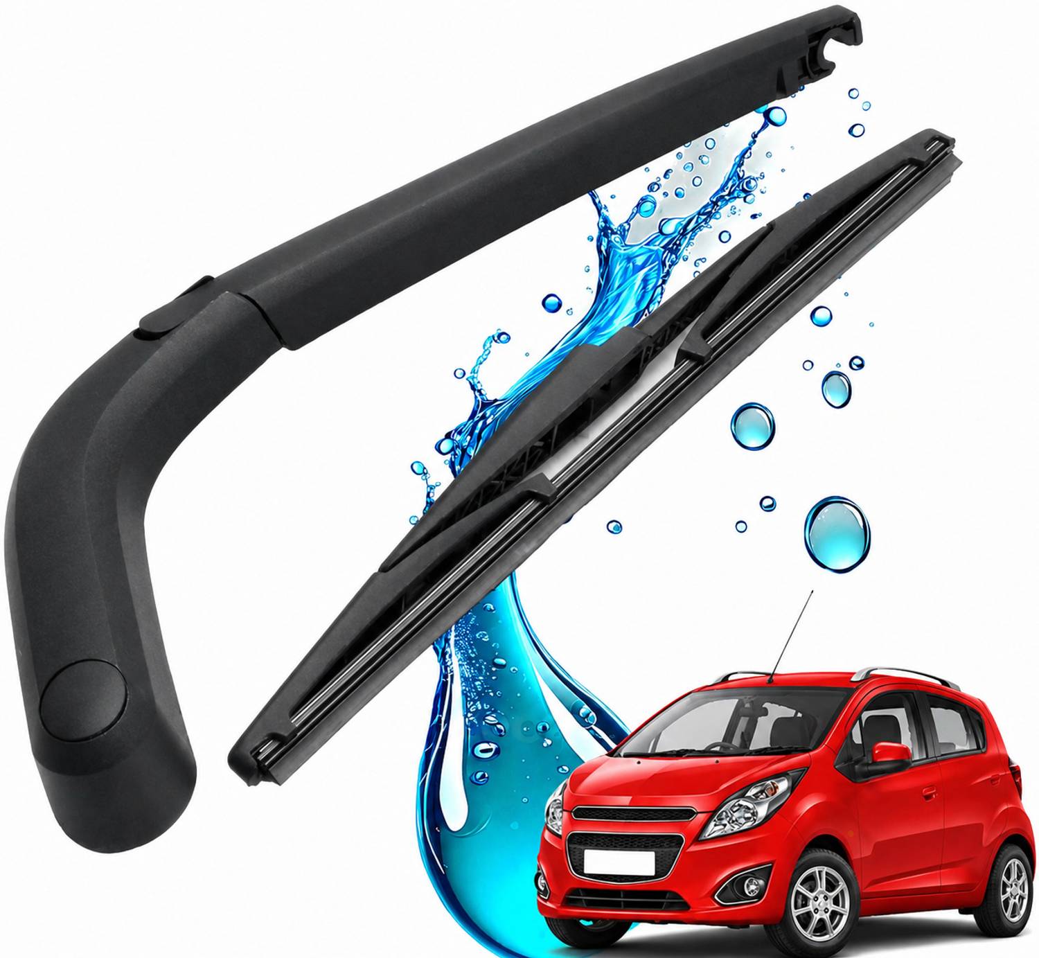 Aggarwal Enterprises Conventional (Frame Type) Blade Rear Window Wiper