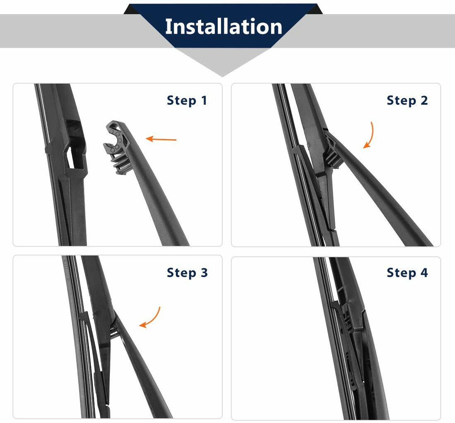 Image of AutoClean REAR ARM WITH BLADE Rear Window Wiper